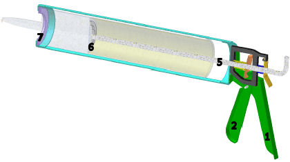How A Caulk Gun Works Inventor Products Autodesk Knowledge Network How A Caulk Gun Works