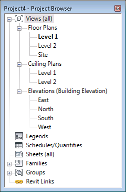 revit project browser revit project browser
